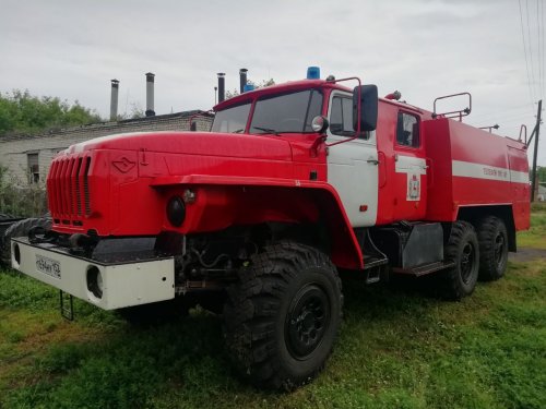 В июле 2022 года заступит на боевое дежурство пожарная автоцистерна на базе Урал-55571-40 в муниципальную пожарую охрану в с. Большое Череватово.